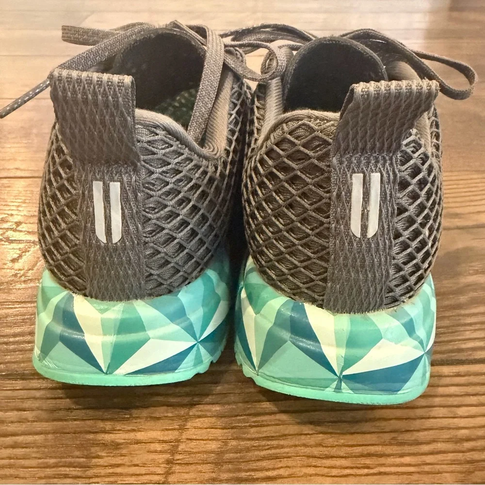 NOBULL Diamond Mesh Grey‎ Womens Running Shoes Size 8